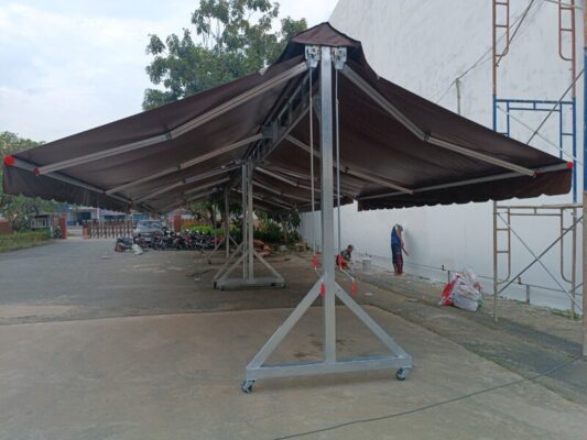 mái xếp di động giá rẻ Đồng Nai